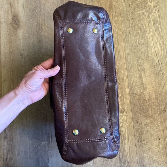 NWOT Coach Brown Leather Handbag - Picture 14 of 16